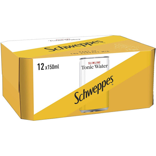 Schweppes Slimline Tonic, 12 x 150ml 1