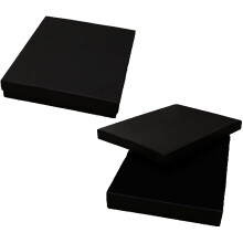 Widdle Gifts Ltd Black 18cm x 14cm Jewellery Gift Box - Necklace Bracelets Pendant Ear Ring Sets