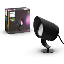 Faretto esterno PHILIPS Hue White and Color Ambiance Lily XL - 15W - Nero