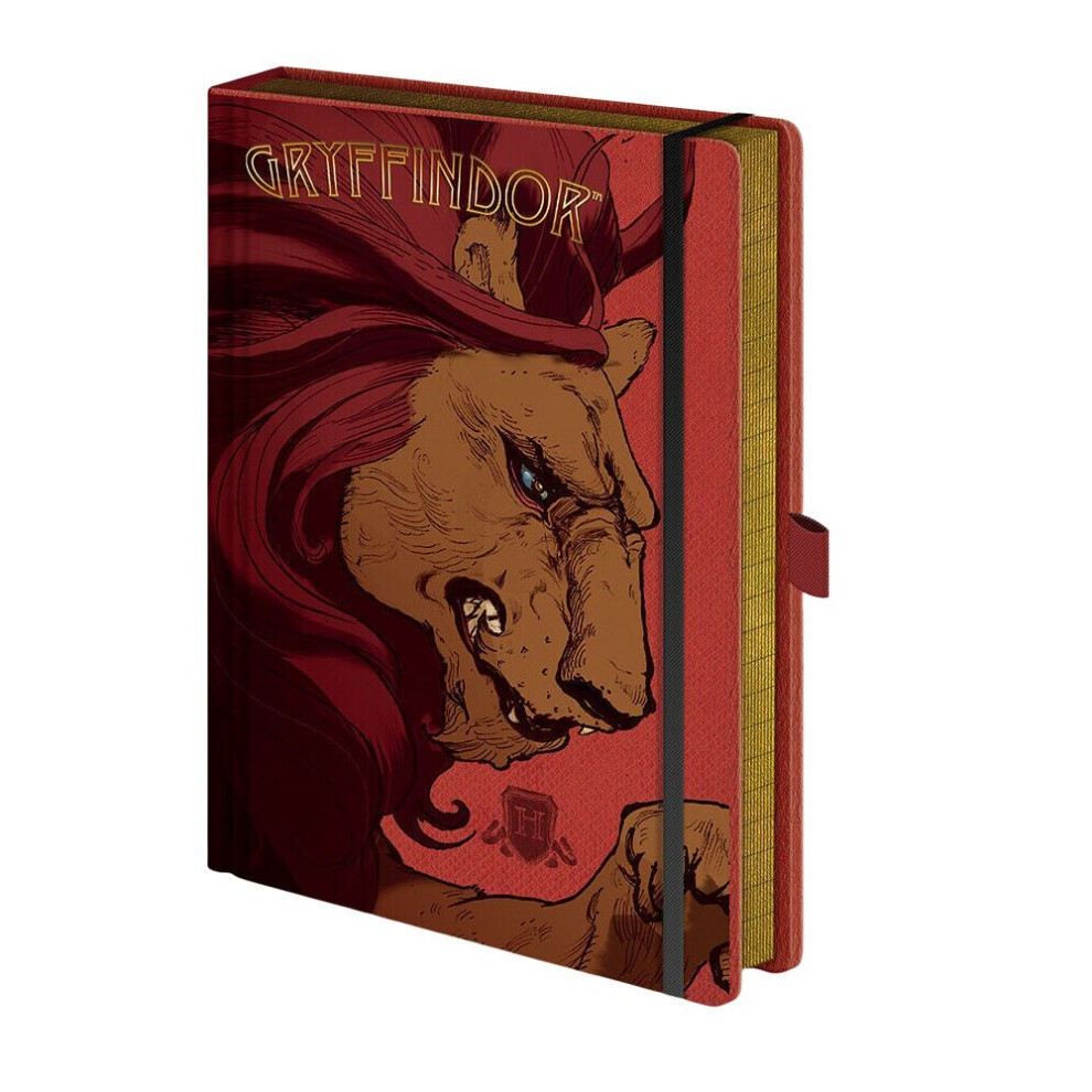 Harry Potter Intricate Houses Gryffindor Notebook