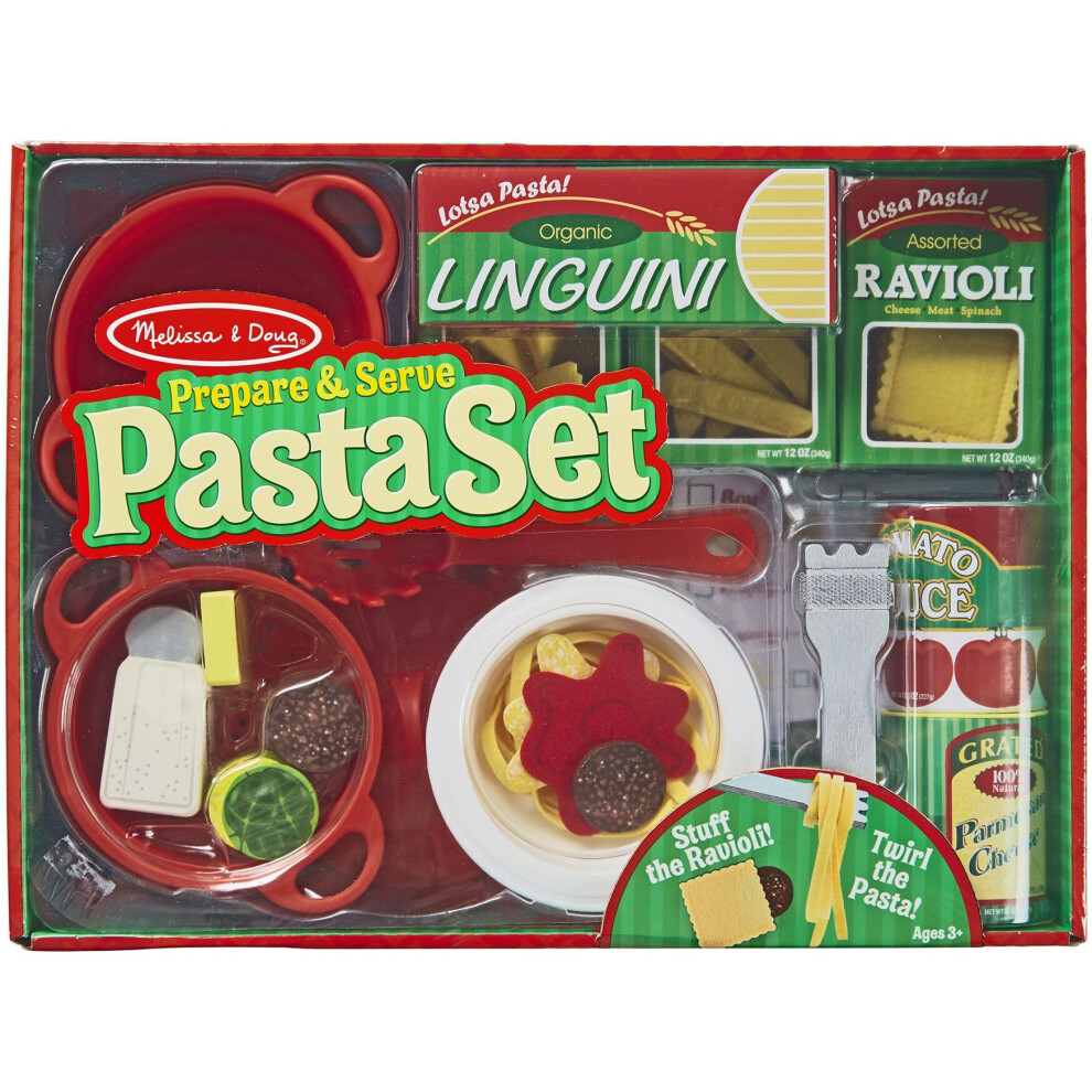 Photos - Role Playing Toy Melissa&Doug Prepare & Serve Pasta-MD9361 