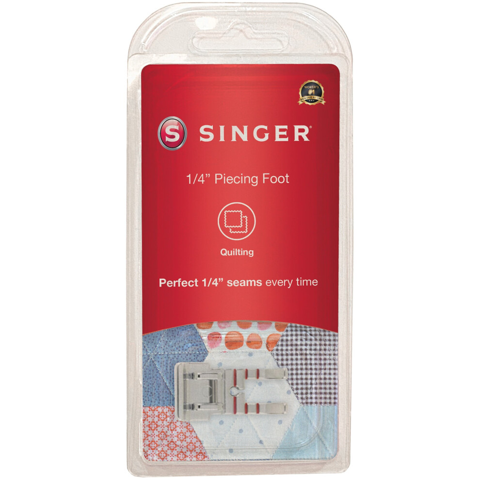 Singer 1/4" Piecing Presser Foot-500267.6