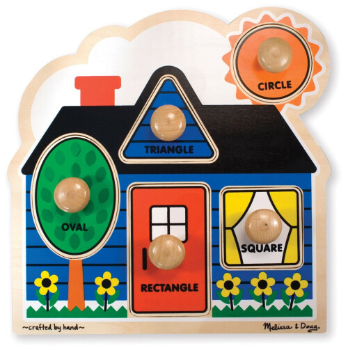 Melissa & Doug Melissa & Doug First Shapes Jumbo KnobMD2053