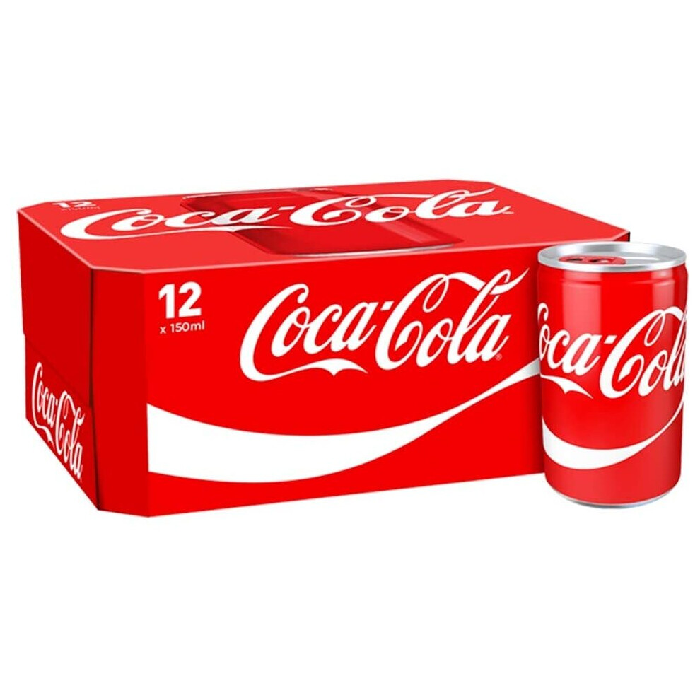 Coca Cola Coca-Cola Original Taste Cans, 12 X 150Ml