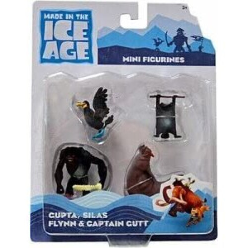 Disney Ice Age Continental Drift Small Action Figures set ;­ Gupta, Silas