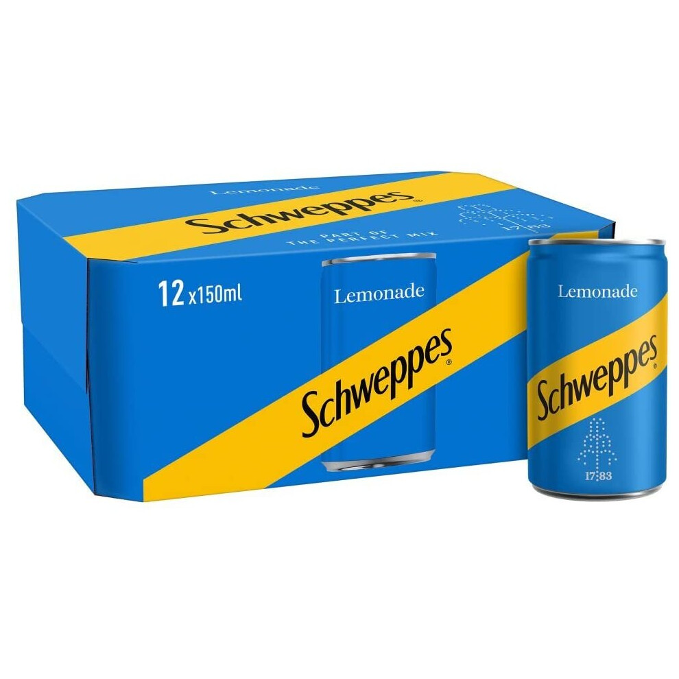 Schweppes Lemonade, 12 x 150ml