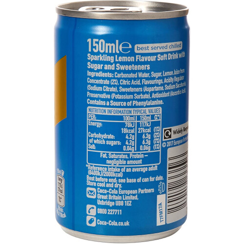 Schweppes Lemonade, 12 x 150ml 1
