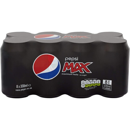 Pepsi Pepsi Max, 8 x 330ml 1