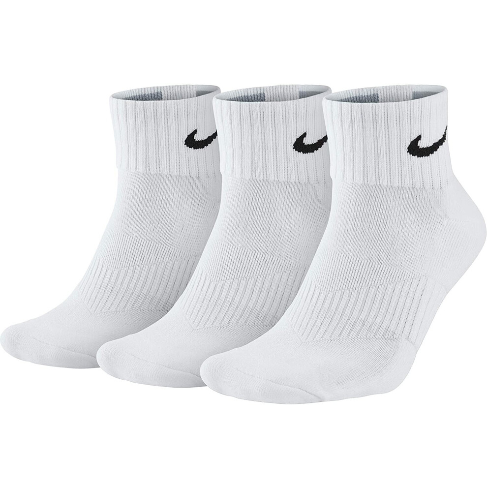 Nike Men's Cushion Quarter Socks (Pack of 3)