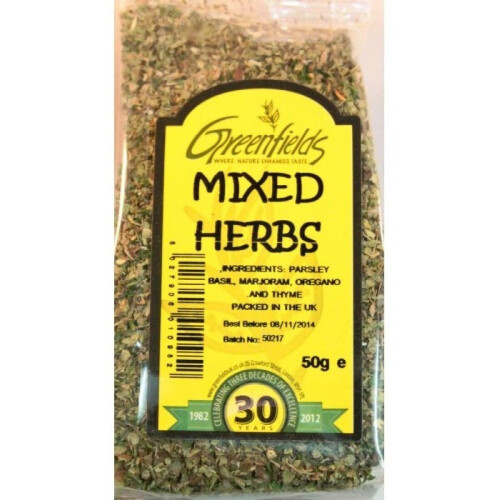 Greenfields Mixed Herbs, 50g