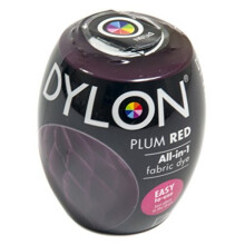 Dylon Machine Dye Pod Box of 3 Plum Red, 25 x 10 x 4 cm