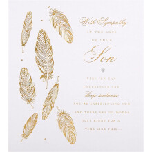 Hallmark Sympathy Card 'Loss of Son' - Small