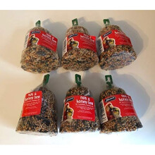 Cockatiel and Parrot Nut and Honey Seed Treat Bells (Pack of 6)