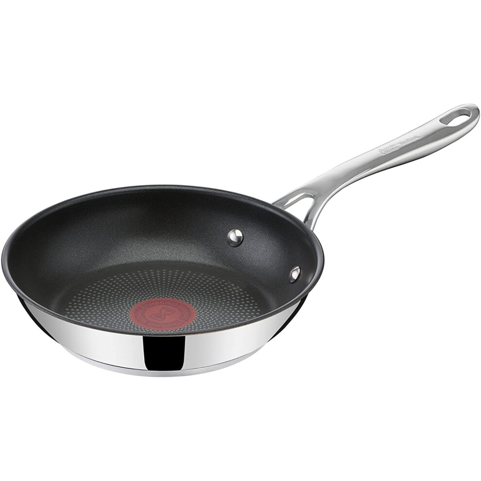 Jamie Oliver by Tefal Cooks Direct Stainless Steel 20cm Frying Pan