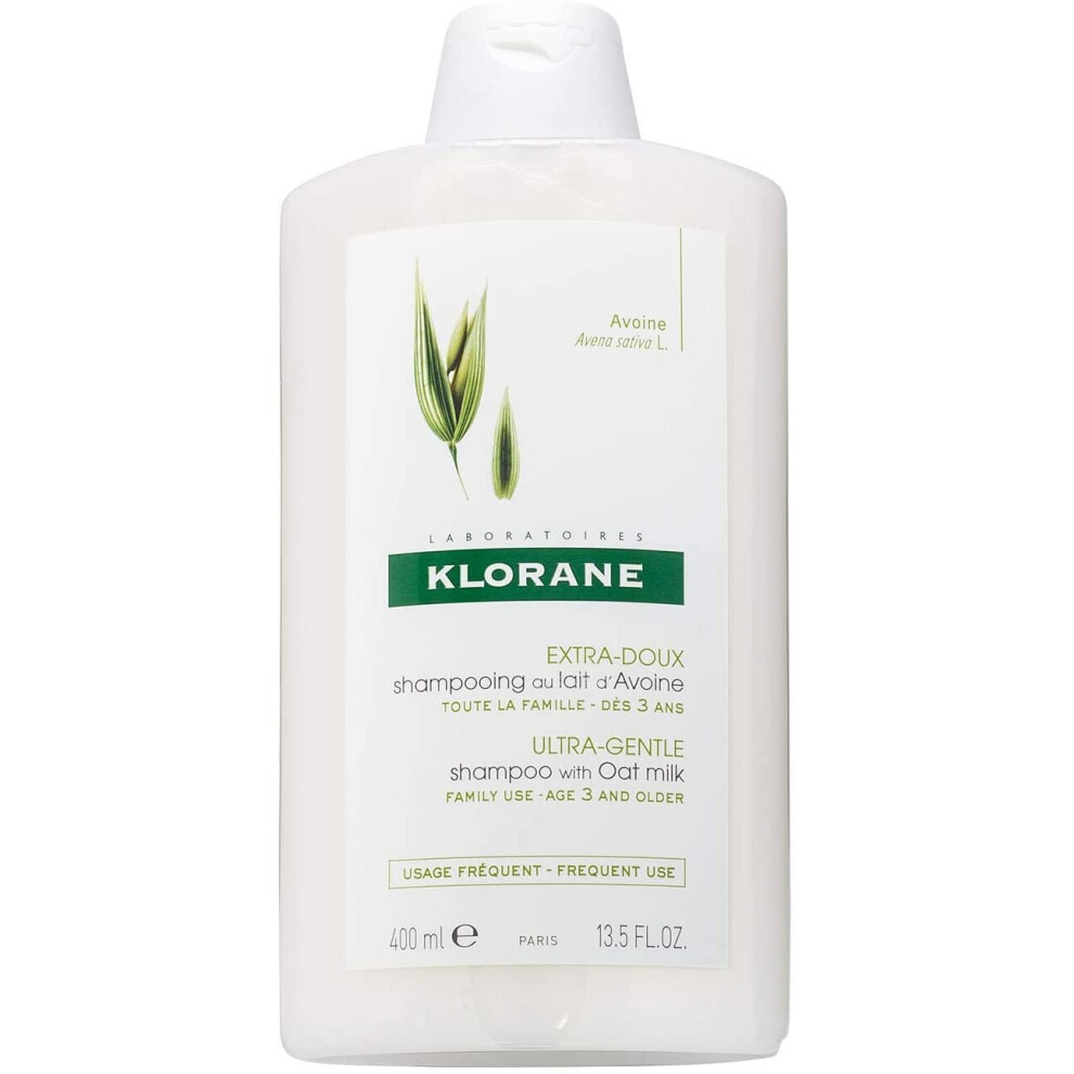 Klorane Oat Milk Shampoo Frequent Use 400 ml