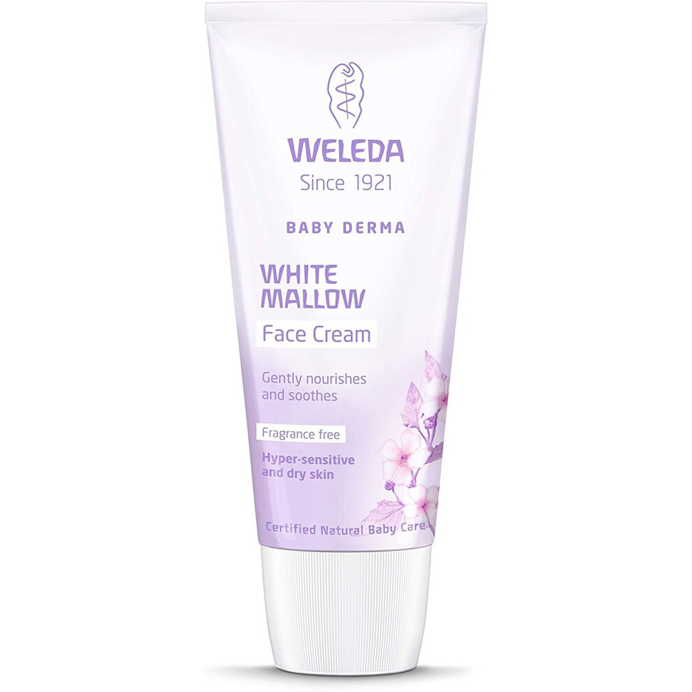 Weleda White/Cream Baby Derma Mallow Facial 50 Ml