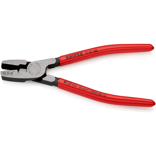 Knipex KNIPEX Crimping Pliers for wire ferrules with front loading (180 mm) 97 81 180 2