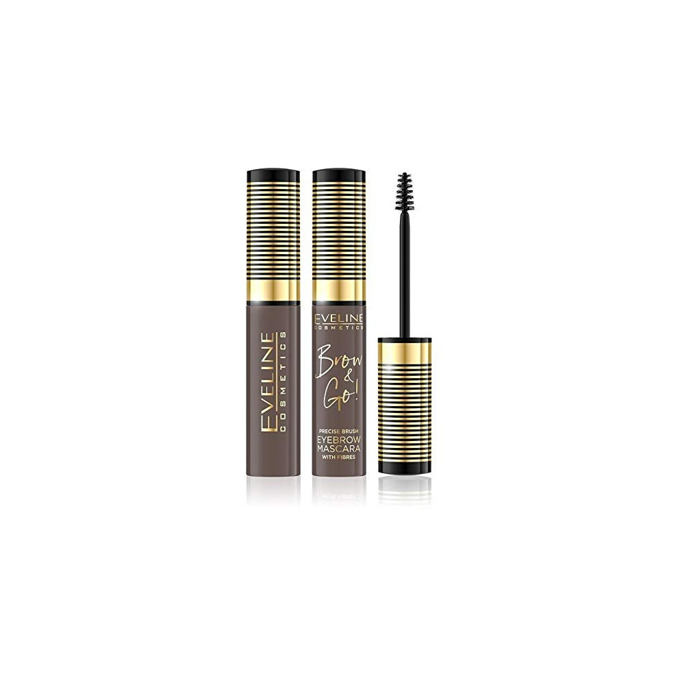 Eveline Cosmetics Light Brow & Go No 01 Eyebrow Mascara 6Ml