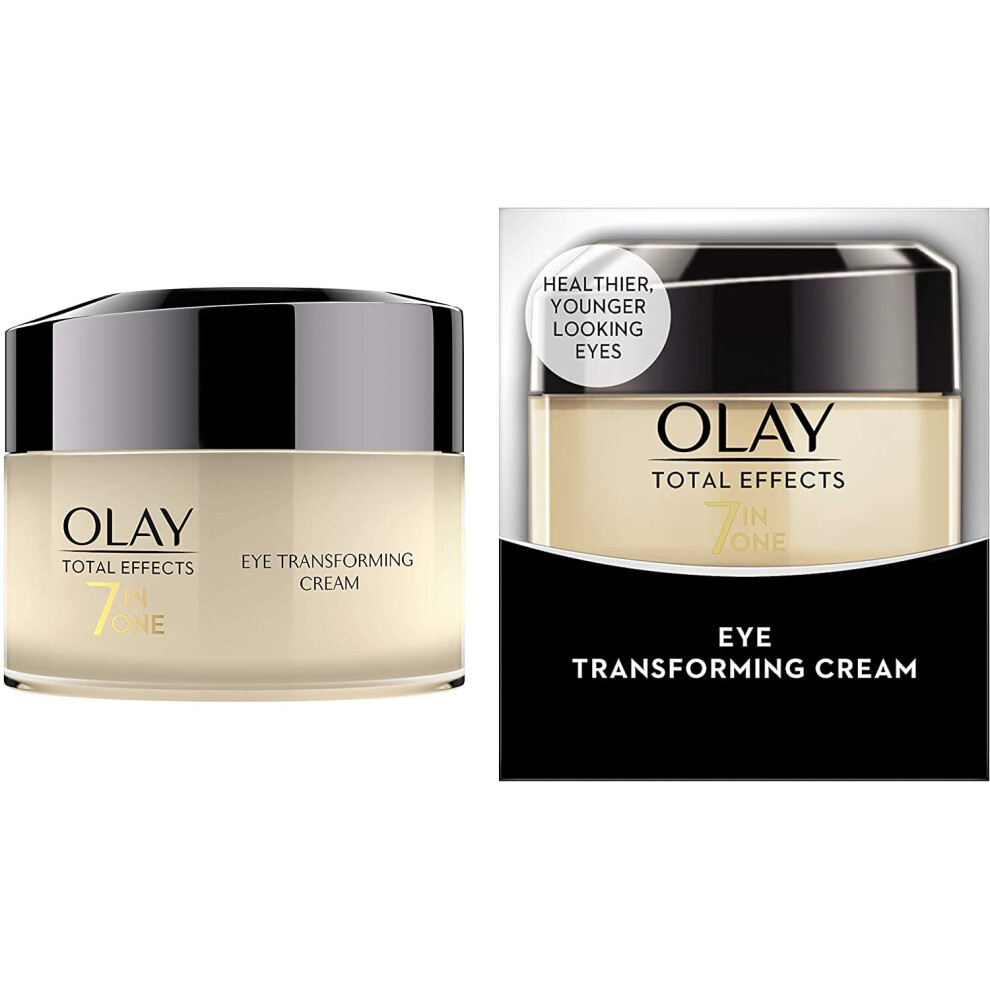 Olay Total Effects 7-in-1 Eye Transforming Moisturiser Cream, 15ml