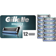 Gillette Match3 - Cuchillas base para hombre - Pack de 12