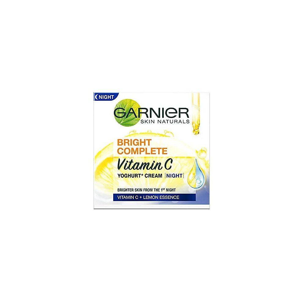 Garnier Skin Naturals Light Complete White Speed Yoghurt Night Cream, 40g