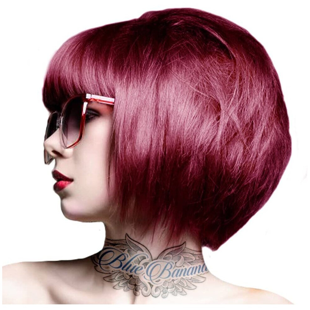 Crazy Color Cream Renbow Semi-Permanent Hair Dye Color - 2 X Cyclamen 100Ml