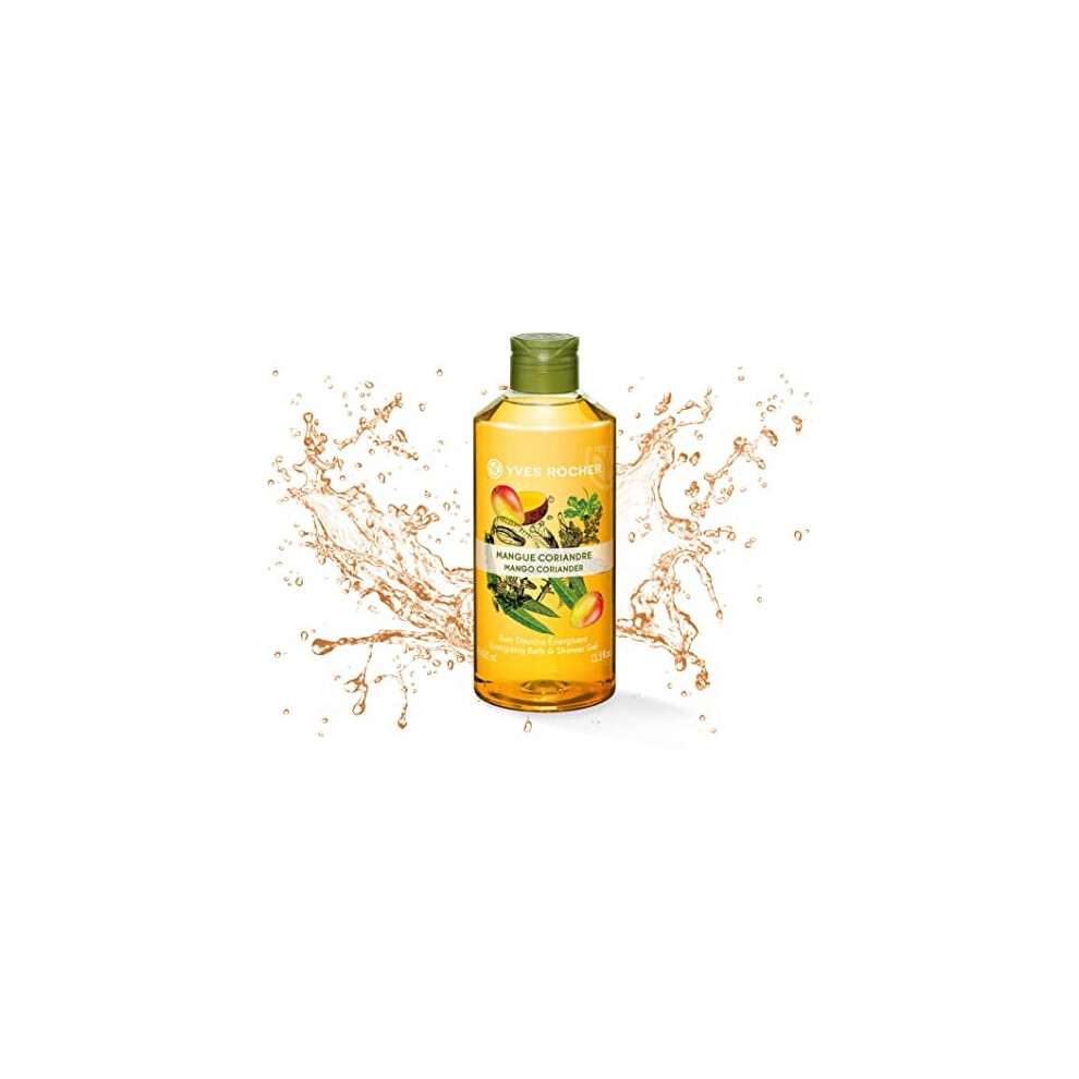 Yves Rocher Mango & Coriander Nectar Shower Gel. 400Ml New