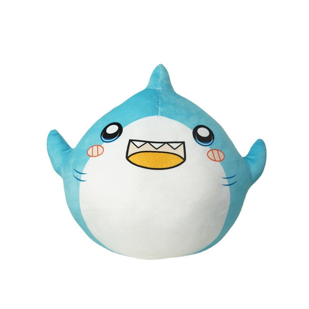 (Shark-40*35CM) Lankybox Fat Milk Shark Fox Rock Stuffed Plush Doll Toy Kids Gift