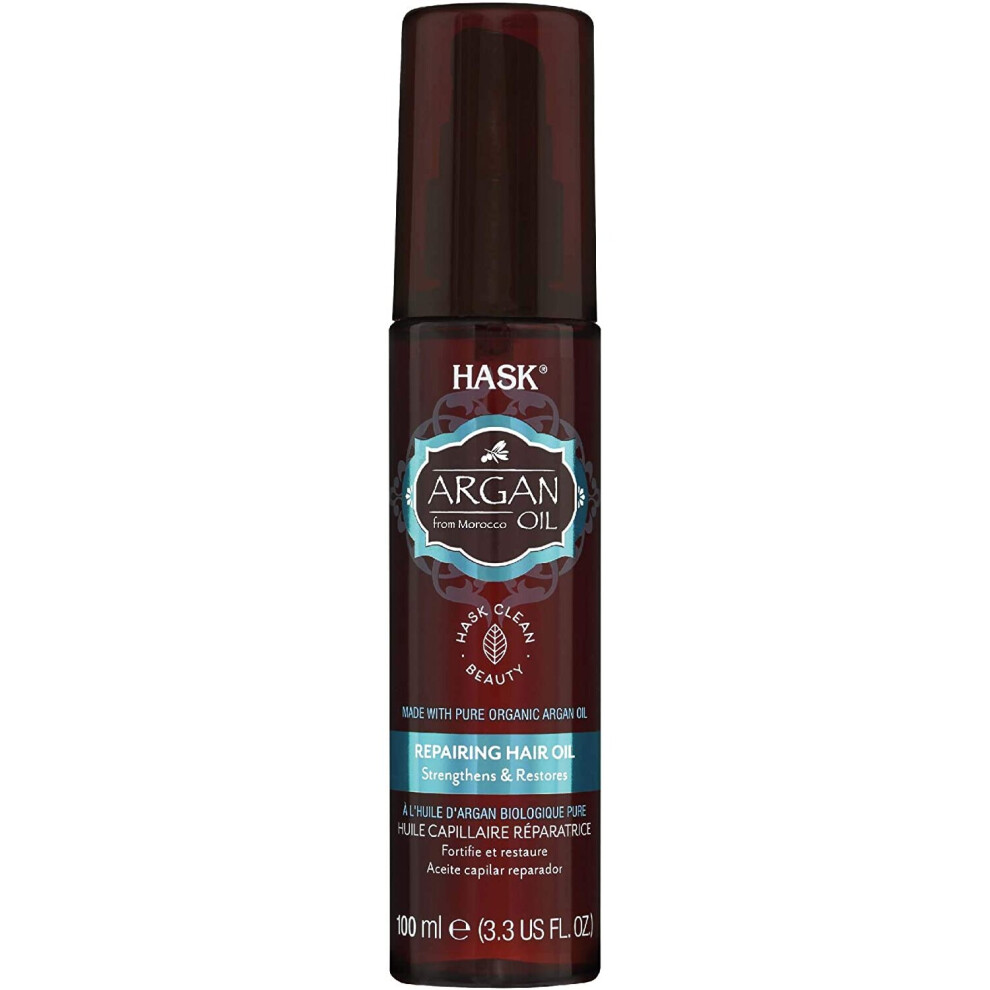 Hask Repairing Shine Hair Oil 2 Ounce Argan Oil