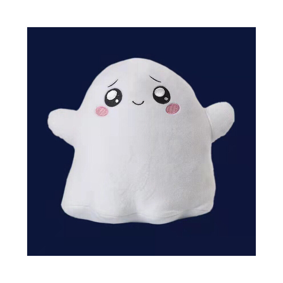 (Luminous Ghost-28CM) Lankybox Fat Milk Shark Fox Rock Stuffed Plush Doll Toy Kids Gift