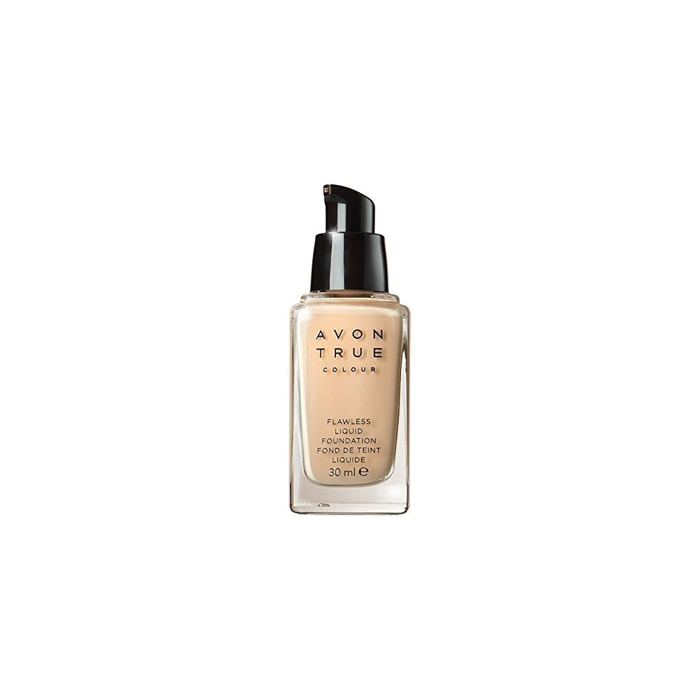 Avon True Colour Flawless Liquid Foundation Skin with Pink/Rosy UndertoneÂ âÂ Rich Sienna