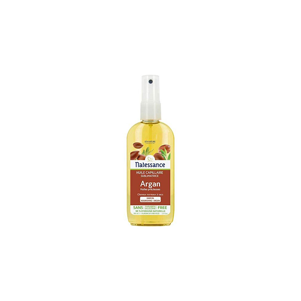 Natessance Naturel Smoothing Argan Hair Oil, 160 Ml