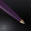 Parker Parker 51 Deluxe Ballpoint Pen with Plum Barrel and Gold-Plated Attributes Medium Tip in 18 Carat Gold with Black Ink Refill Delivered in Gift Box 4