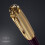 Parker Parker 51 Deluxe Ballpoint Pen with Plum Barrel and Gold-Plated Attributes Medium Tip in 18 Carat Gold with Black Ink Refill Delivered in Gift Box 5