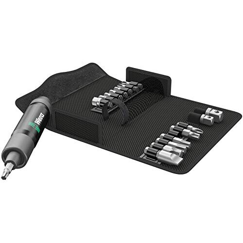 Wera Wera 05072017001 Impact Driver Set 2090-17 pcs, Silver