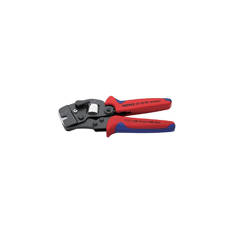 KNIPEX Self-Adjusting Crimping Pliers for wire ferrules with front loading (190 mm) 97 53 09