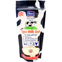 Yoko SPA Milk Salt Skin Whitening Smooth Enriched Vitamin E Body Scrub, Baby Skin 300g