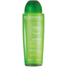 NODE G Shampoo 400 ml | Gentle Cleansing - Regulates Oil Production | For Greasy Hair, Oily Scalps