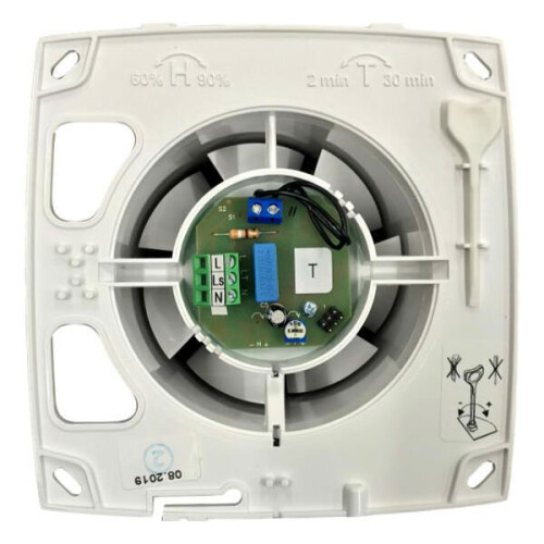 AIRFLOW AURA-ECOAIR 100mm / 4" TIMER FAN (9041348) 2