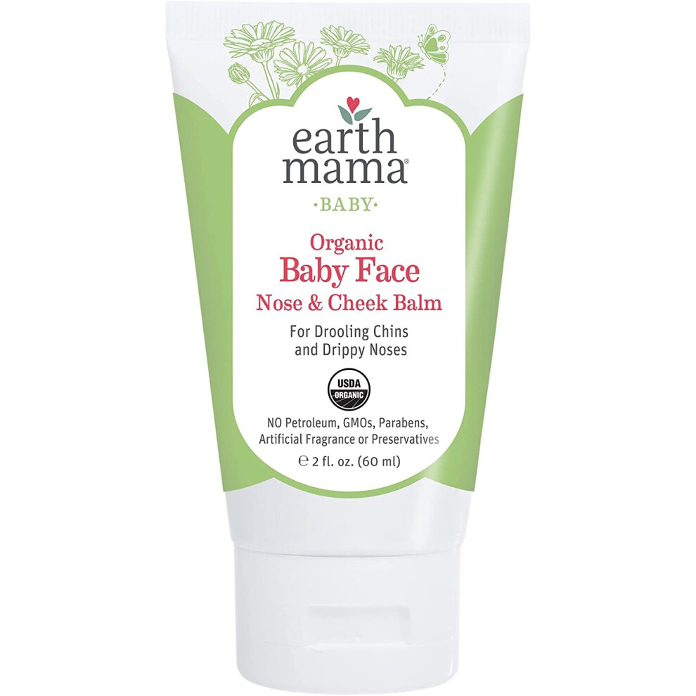 Baby Face Organic Nose & Cheek Balm - 2 Fl. Oz. Earth Mama