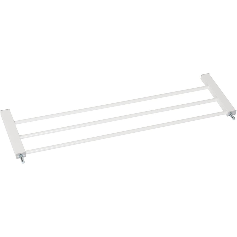 Hauck 21 cm Extension for Safety Gate Open N Stop / Open N Stop KD / Clear Step / Autoclose N Stop 2 / Stop N Safe 2 / Metal / White