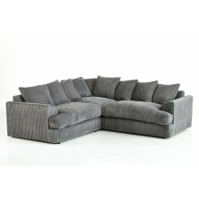 (Grey) Ferguson Symmetrical 5 Seater Corner Sofa