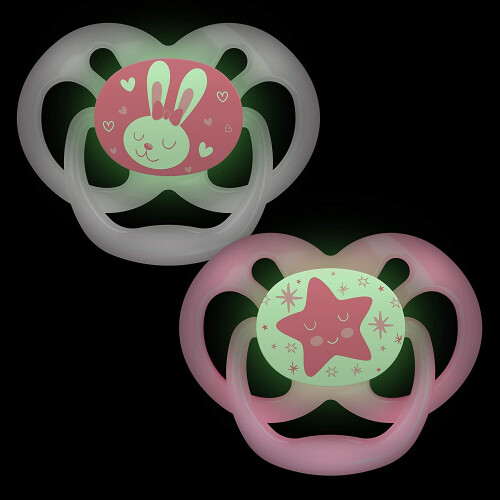 Dr Brown's Advantage Glow in The Dark Soother 2