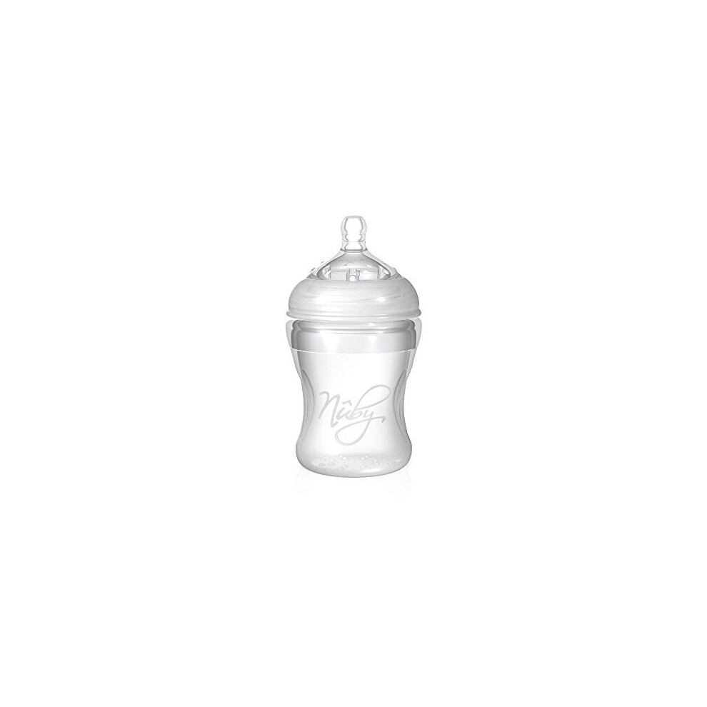 Nuby Natural Touch NT67017 SoftFlex Silicone Feeding Bottle 210 ml Neutral