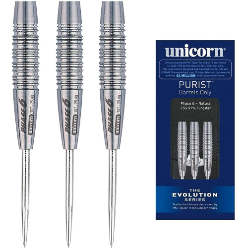Unicorn Unicorn Purist Evolution Series Phase 6 - 97% Tungsten, 25G