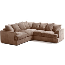 (Coffee) Ferguson Symmetrical 5 Seater Corner Sofa