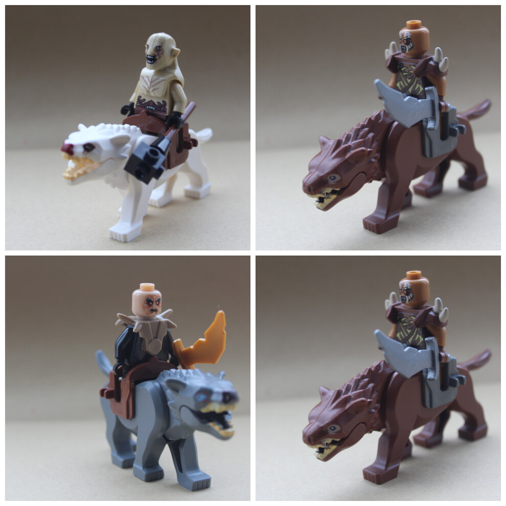 Lego best sale hobbit wolf