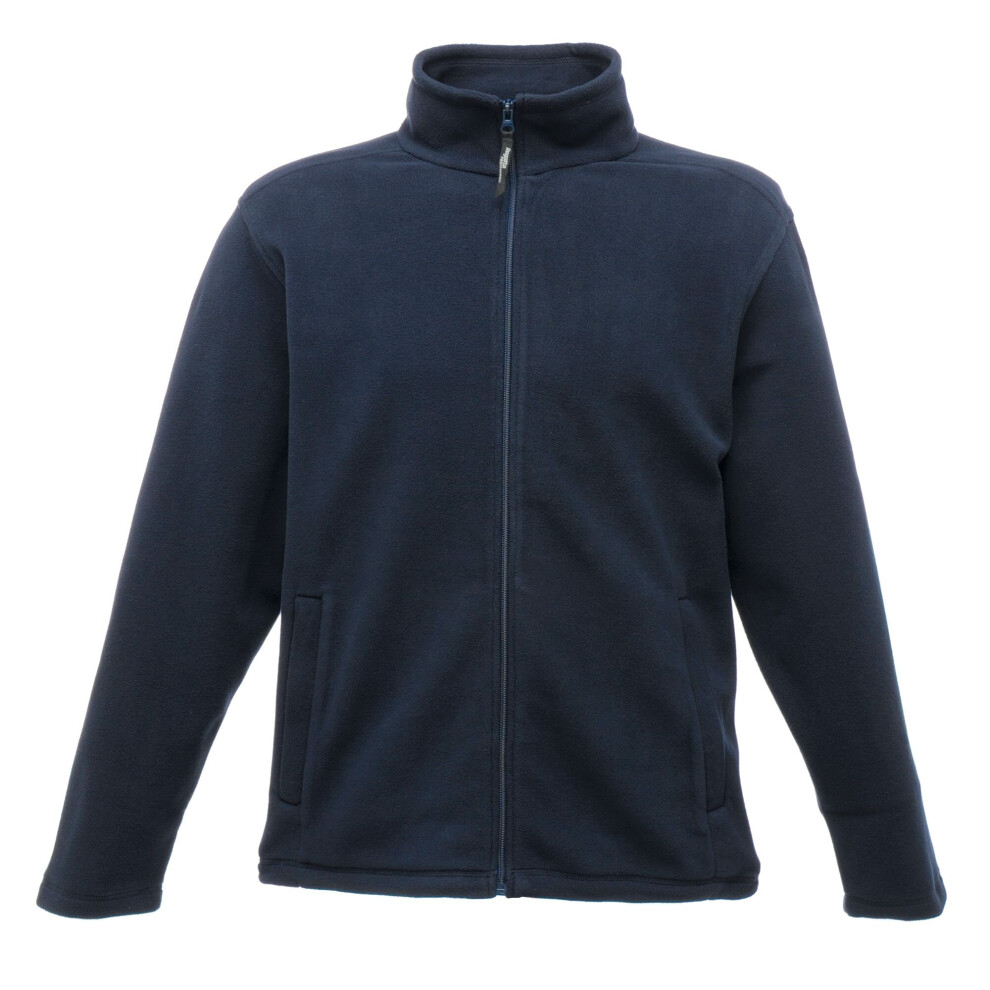 Regatta Mens Micro Full Zip Fleece Blue