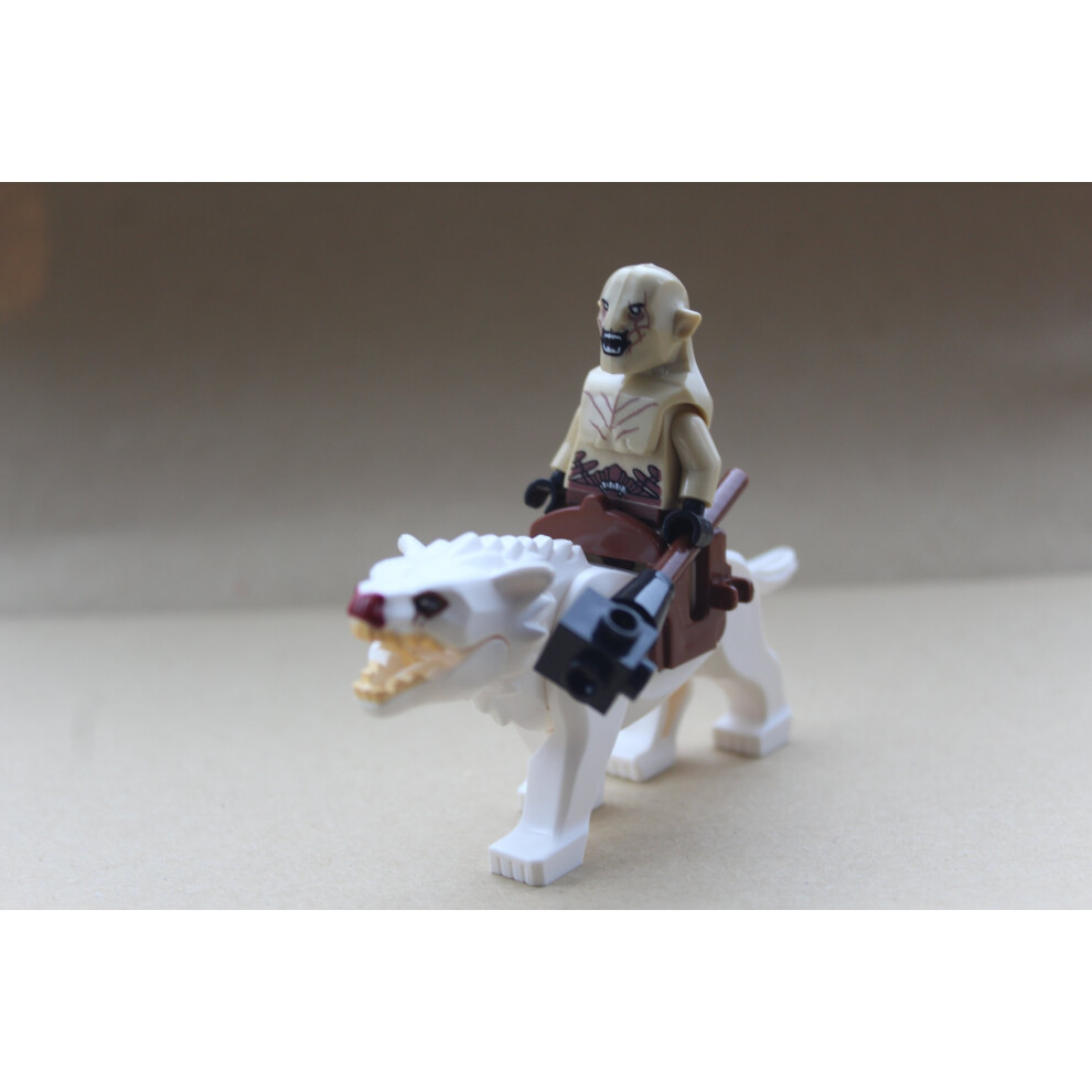 Novelty Gifts Uk (Azog Orc Warg) Lord Of The Rings Hobbit Mini Figures Fit Lego