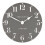 Thomas Kent Arabic Design Dolphin Grey Wall Clock - 12" London 1